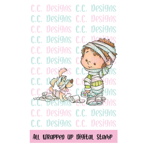 All Wrapped Up DIGITAL STAMP