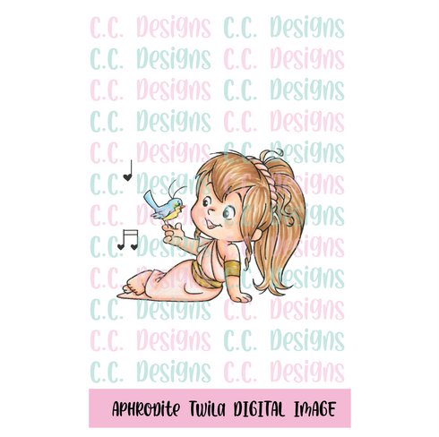 Aphrodite Twila DIGITAL STAMP