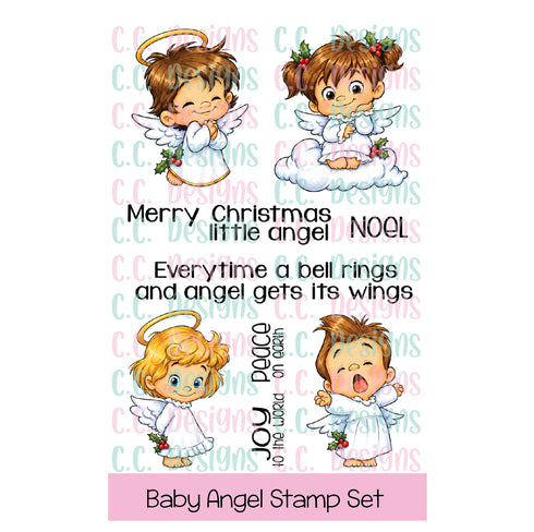 Baby Angels Clear Stamp Set