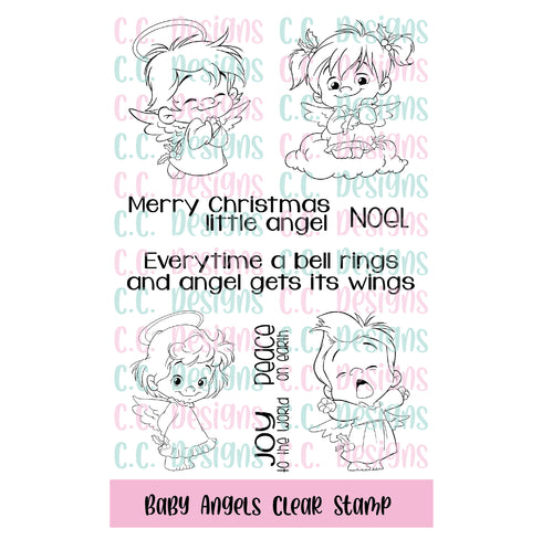 Baby Angels Clear Stamp Set