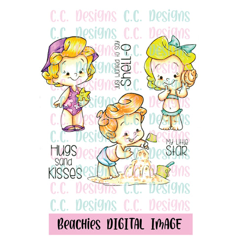Beachies DIGITAL STAMP