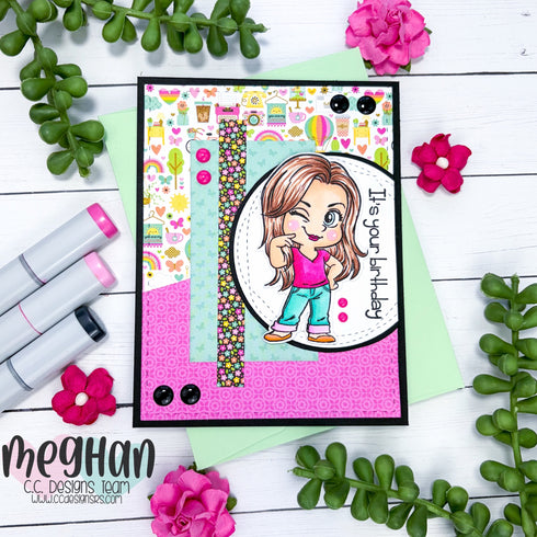 !New Beauty & The Nerd Stamp Set