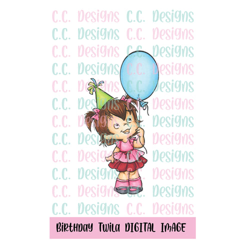 Birthday Twila DIGITAL STAMP