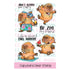 Capybara Clear Stamp Set