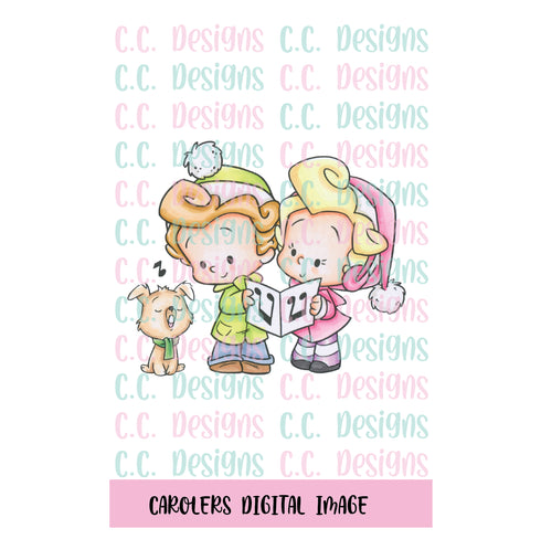 Carolers DIGITAL STAMP