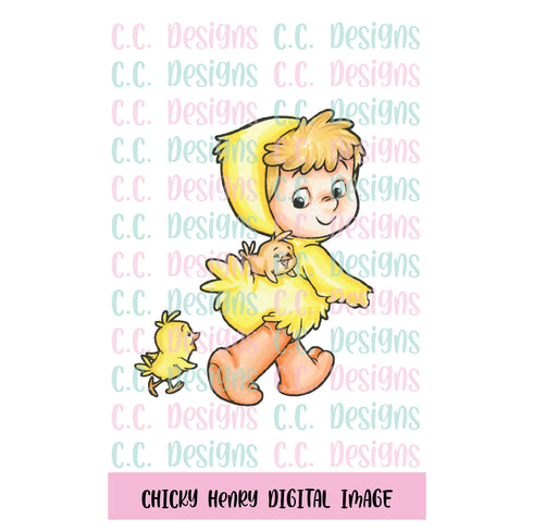 Chicky Henry DIGITAL STAMP