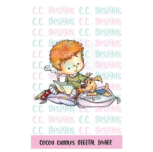 Cocoa Cuddles DIGITAL STAMP