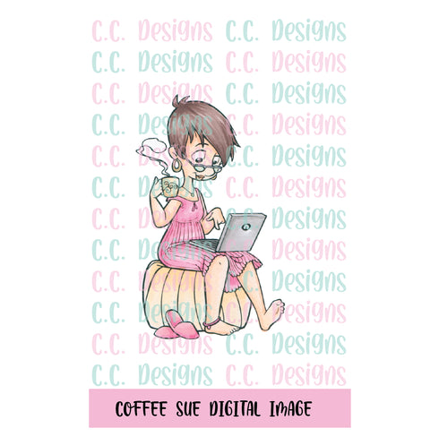 Coffee Sue DIGITAL STAMP