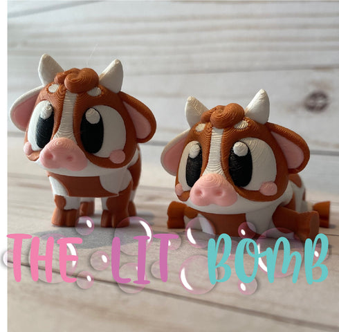Cow Articulated 3D Animal