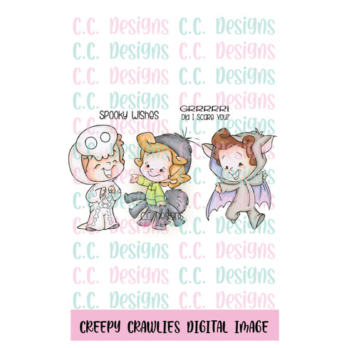 Creepy Crawlies DIGITAL STAMP