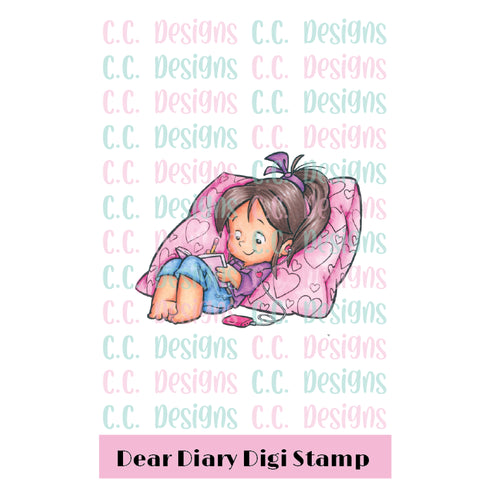 Dear Diary DIGITAL STAMP