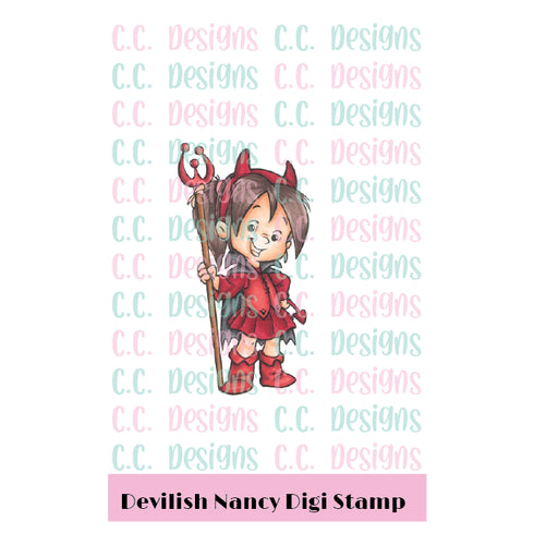 Devilish Nancy DIGITAL STAMP