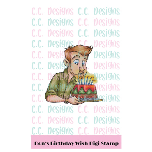 Don's Birthday Wish DIGITAL STAMP