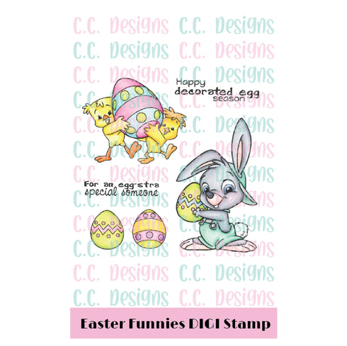 Easter Funnies DIGITAL STAMP