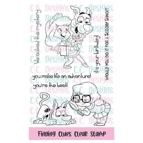 Finding Clues Clear Stamp Set