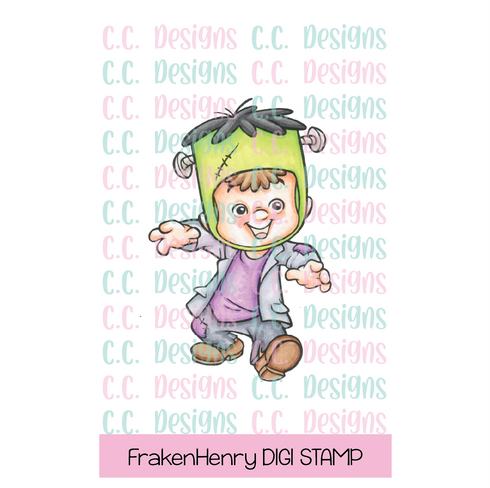 FrankenHenry DIGITAL STAMP