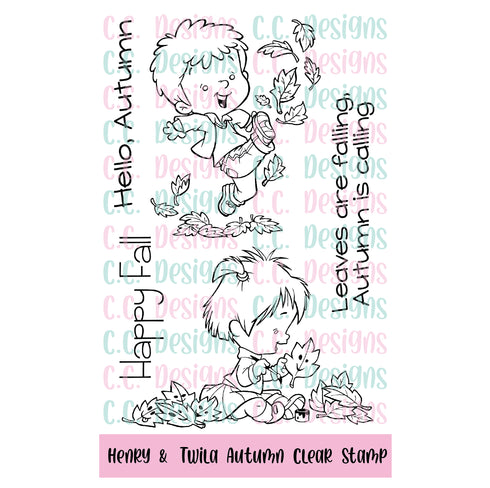 *NEW Henry & Twila Autumn Stamp Set
