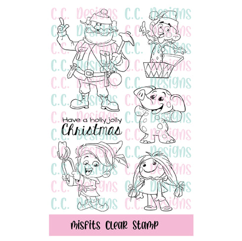 !NEW Misfits Stamp Set