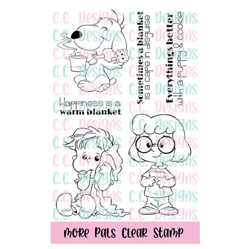 *New More Pals Clear Stamp Set