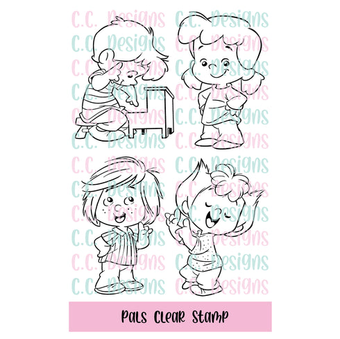 Pals Clear Stamp Set
