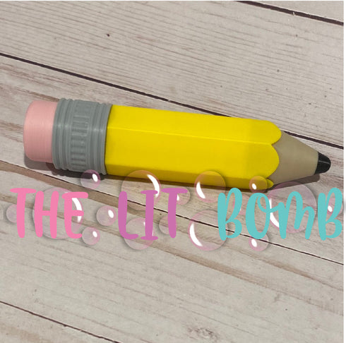 Pencil Clicker Keychain 3D