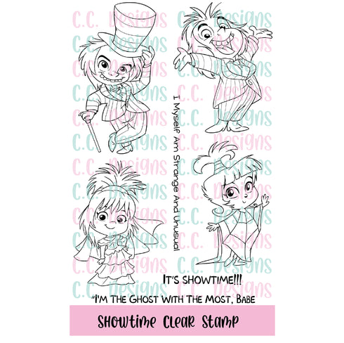 Showtime Clear Stamp Set