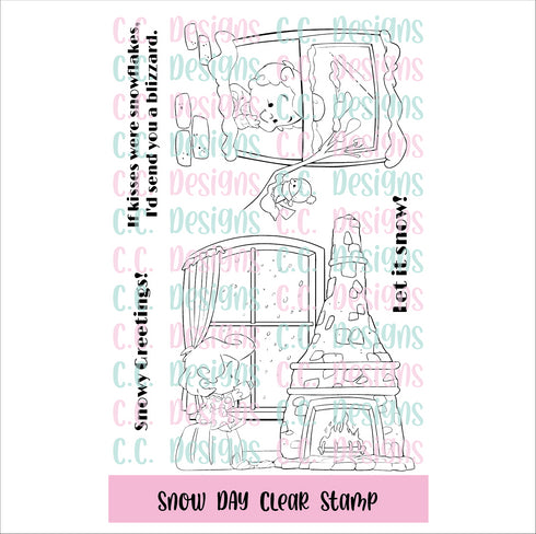 Snow Day Clear Stamp Set
