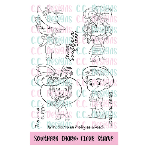 Southern Charm Clear Stamp Set