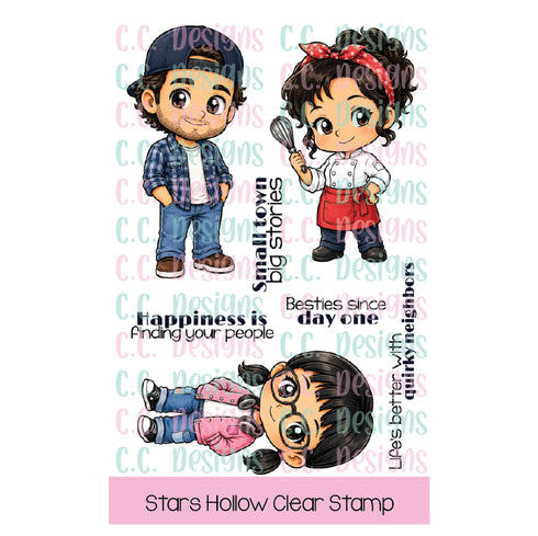 Stars Hollow Clear Stamp Set