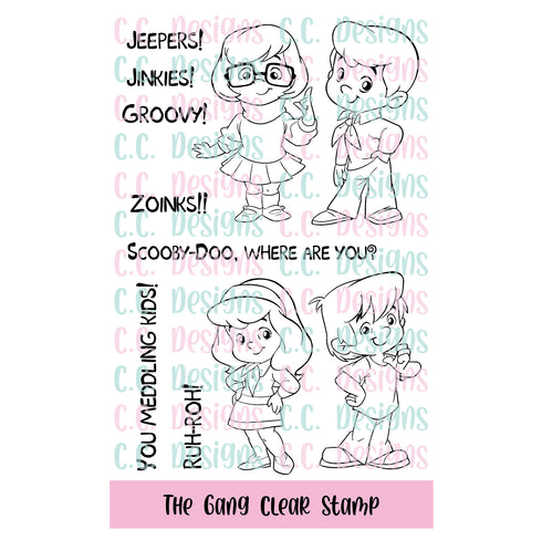 The Gang Clear Stamp Set