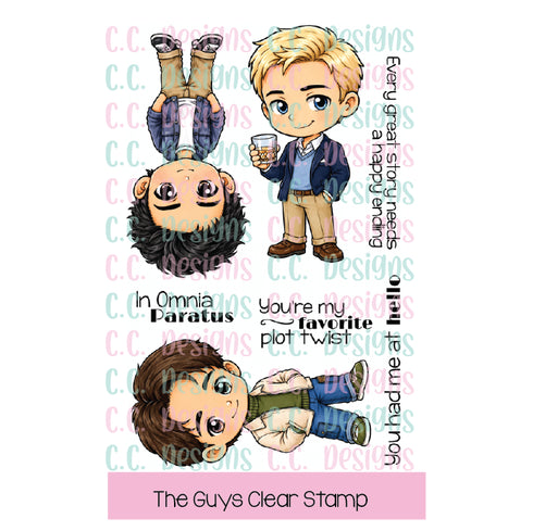 The Guys Clear Stamp Set