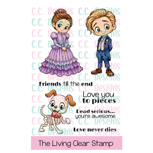 !New The Living Clear Stamp Set