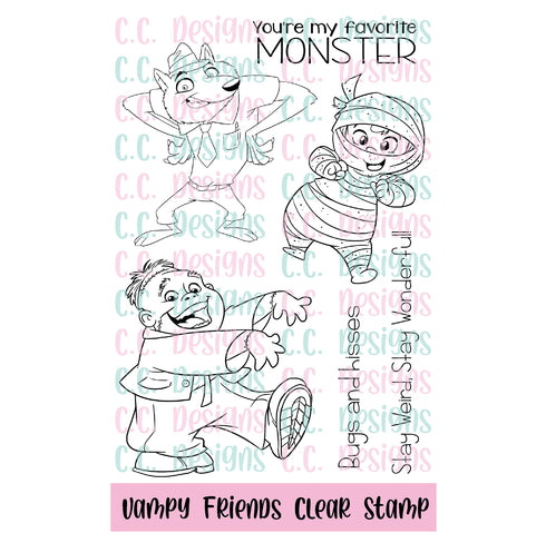 Vampy Friends Stamp Set