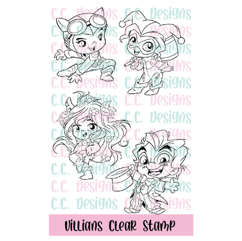 Villian Clear Stamp Set