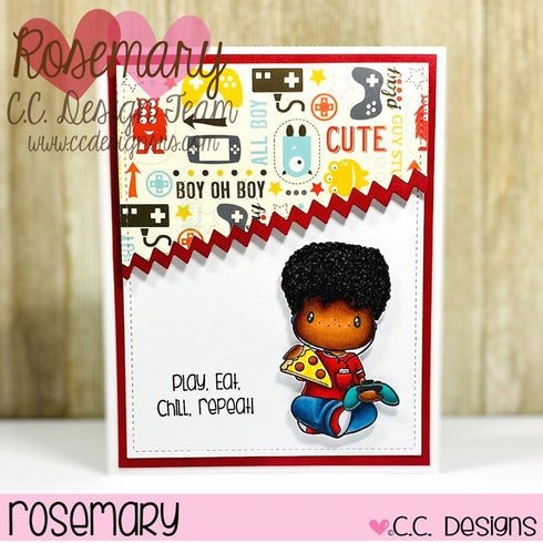 Teen Swissie Clear Stamp Set