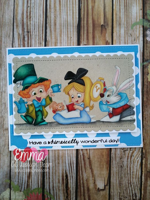 Wonderland Clear Stamp Set