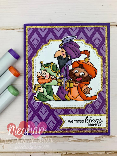 Tiny Wisemen Clear Stamp Set