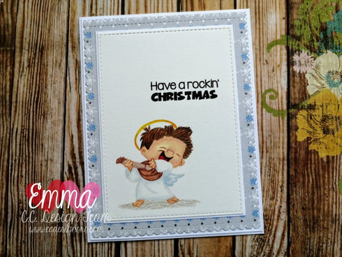 Tiny Angels Clear Stamp Set