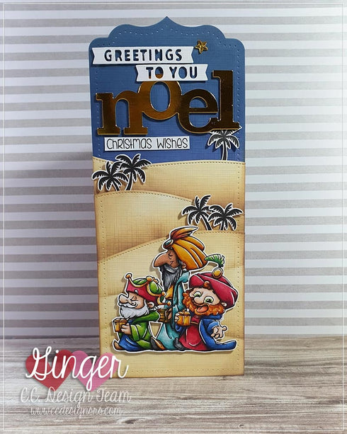 Tiny Wisemen Clear Stamp Set