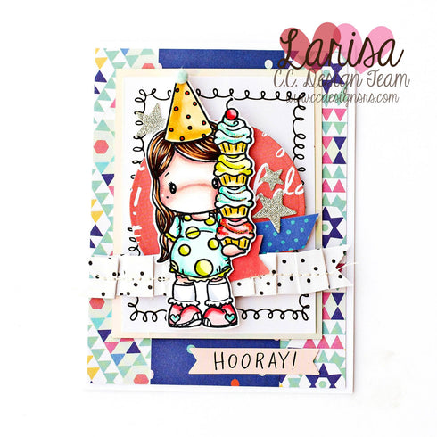 Birthday Swissies Clear Stamp Set