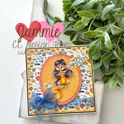 Mermaid Party Clear Stamp Set