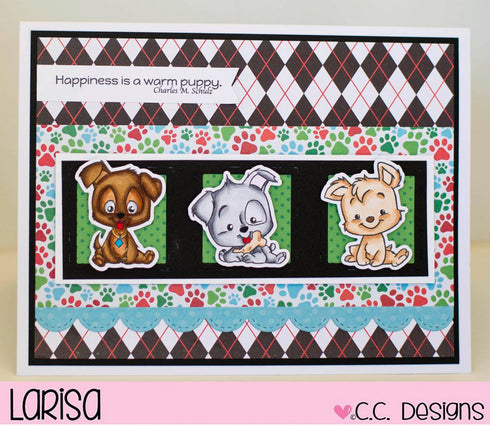Puppy Power Clear Stamp Set