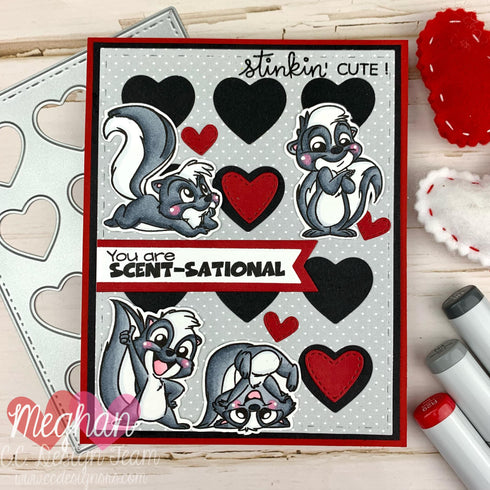 Skunk Clear Stamp Set
