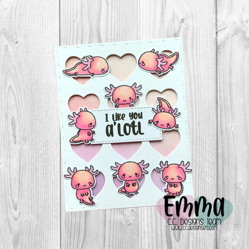 Axolotl Clear Stamp Set