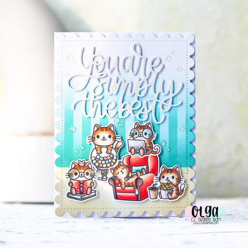 Cat Kinda Day Clear Stamp Set