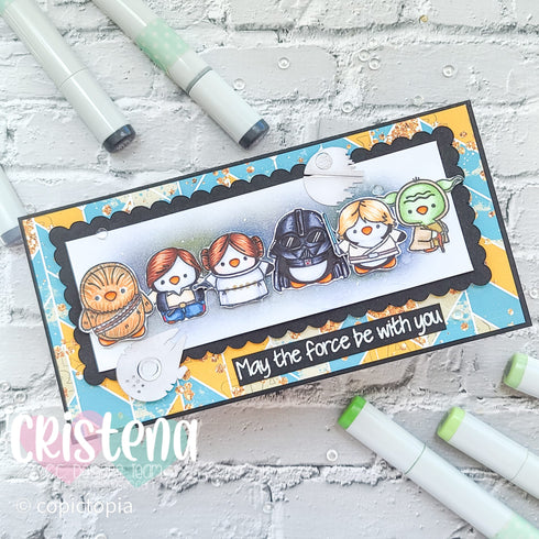 Kawaii Force Clear Stamp Set