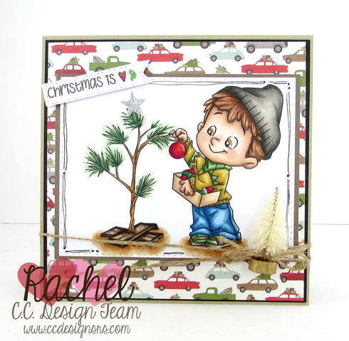 It's a Roberto's Christmas Clear Stamp Set