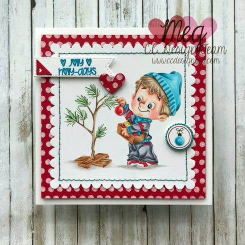 It's a Roberto's Christmas Clear Stamp Set