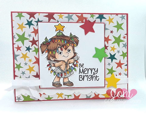 It's a Roberto's Christmas Clear Stamp Set