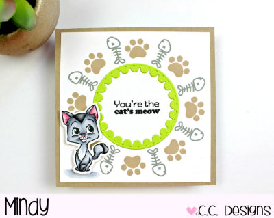 Cutie Cats Clear Stamp Set